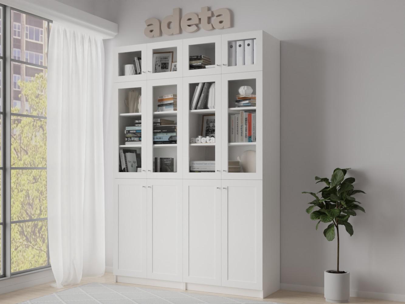 Книжный шкаф Билли 394 white ИКЕА (IKEA) изображение товара