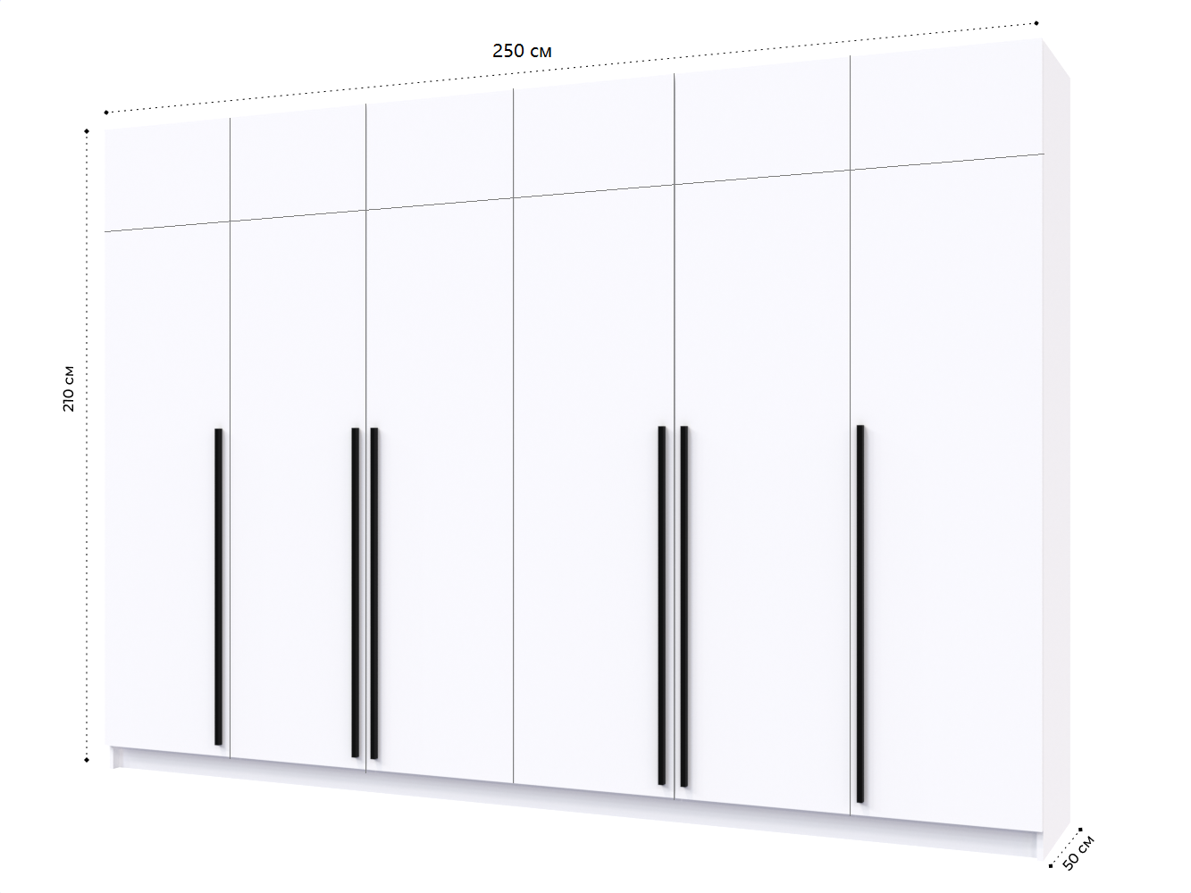 Распашной шкаф Пакс Фардал 56 white ИКЕА (IKEA) изображение товара
