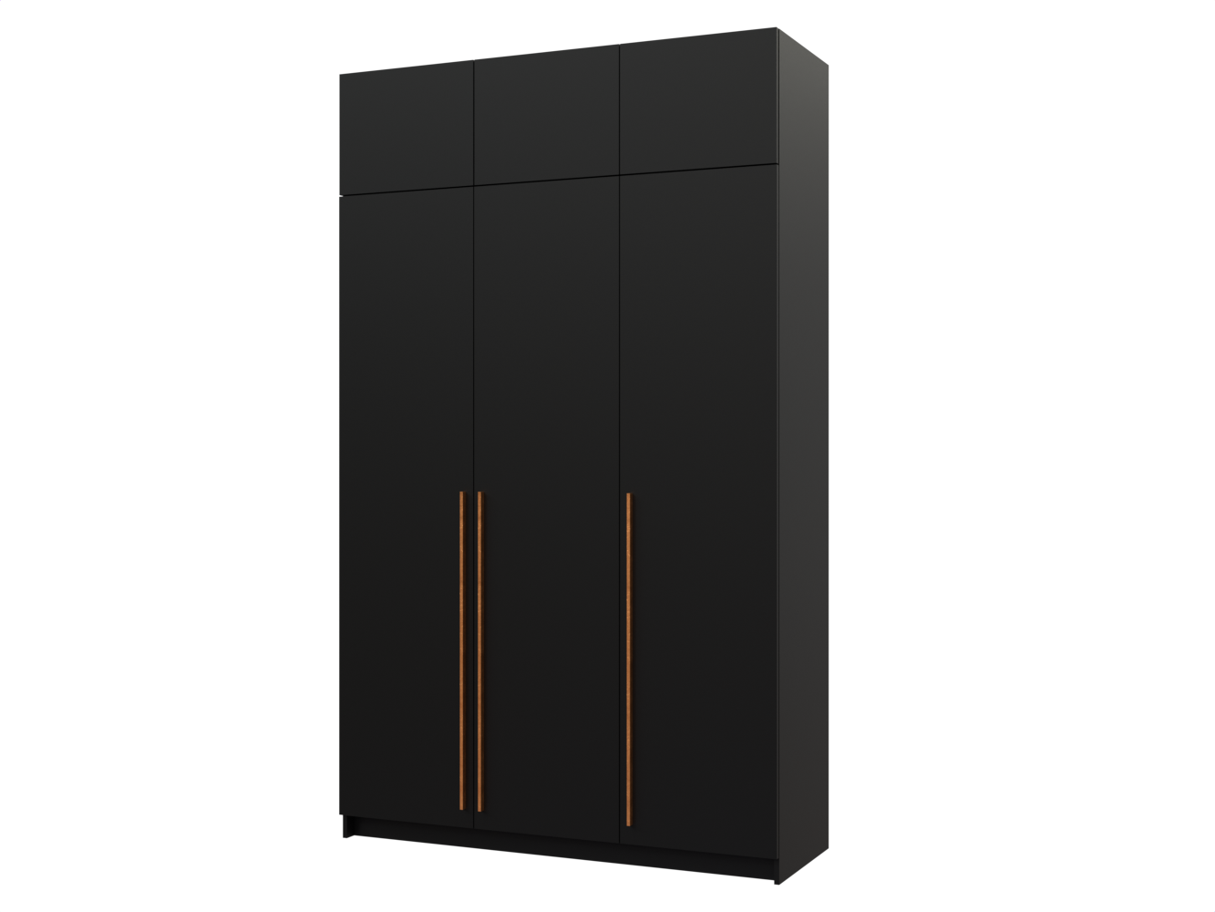 Распашной шкаф Пакс Фардал 54 black ИКЕА (IKEA) изображение товара