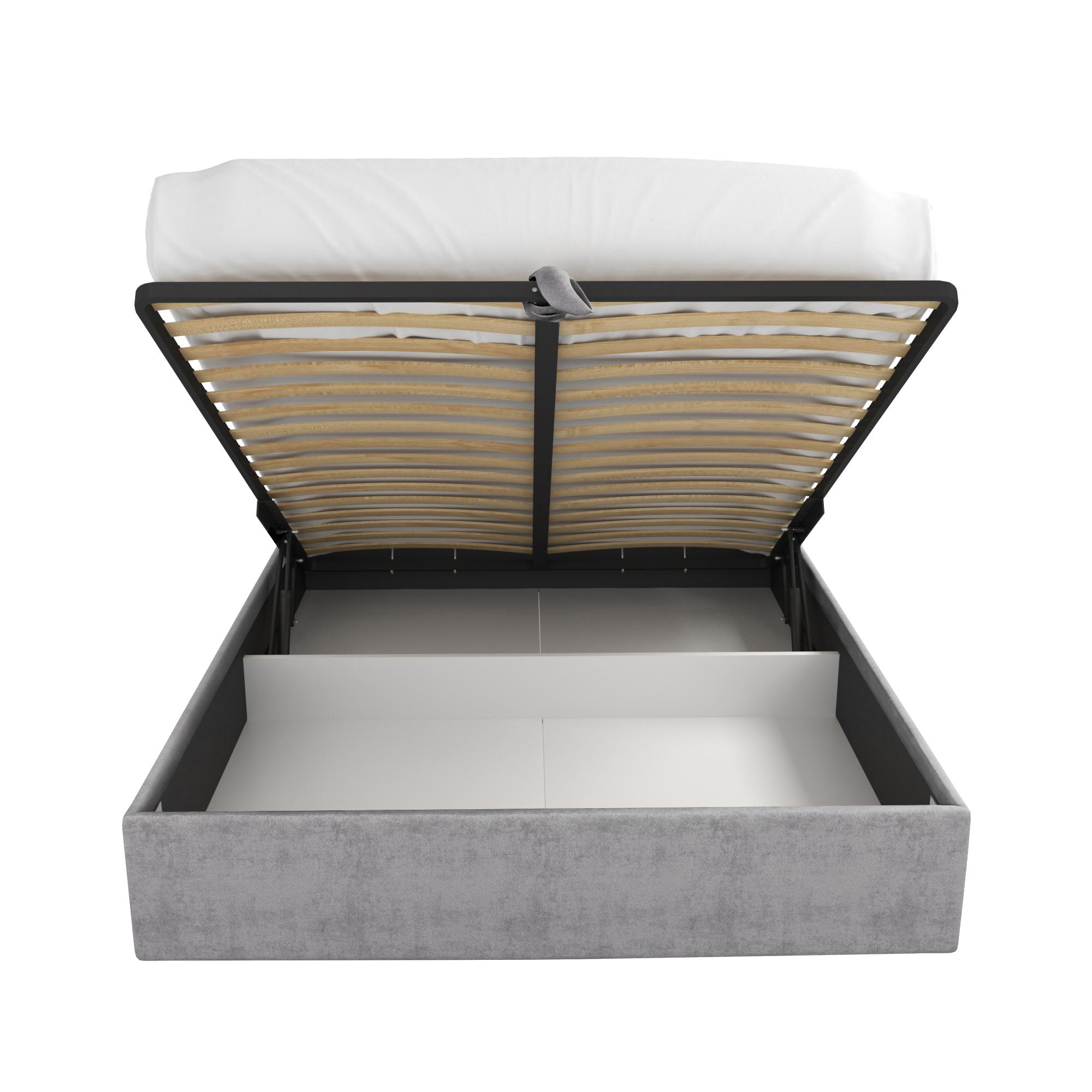 Кровать Липси серый 180х200 изображение товара