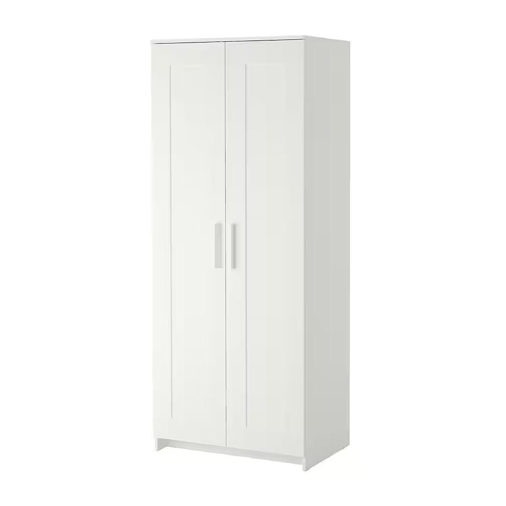 Распашной шкаф Бримнэс 1 white ИКЕА (IKEA) изображение товара