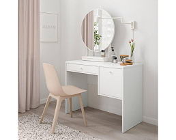 Изображение товара Туалетный столик Сувде 113 white ИКЕА (IKEA)  на сайте adeta.ru
