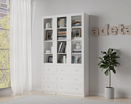 Изображение товара Книжный шкаф Билли 325 white ИКЕА (IKEA) на сайте adeta.ru