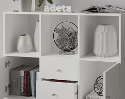 Изображение товара Стеллаж Билли 129 white ИКЕА (IKEA) на сайте adeta.ru